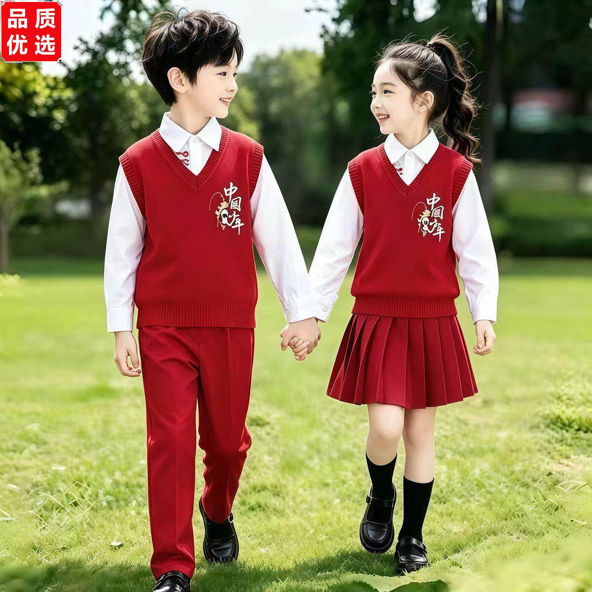 儿童合唱演出服英伦幼儿图片