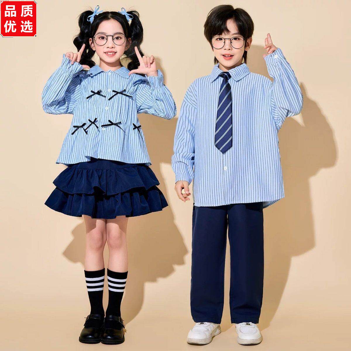 儿童演出服幼儿园班服啦图片