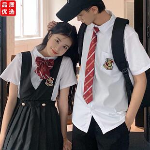 韩版班服套装英伦简约学院风日系jk制服初高中大学生演出毕业校服