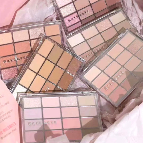 唯可魅多用16色修容眼影盘