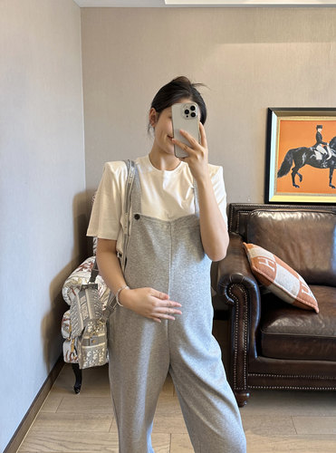 孕妇背带裤休闲春秋外穿宽松