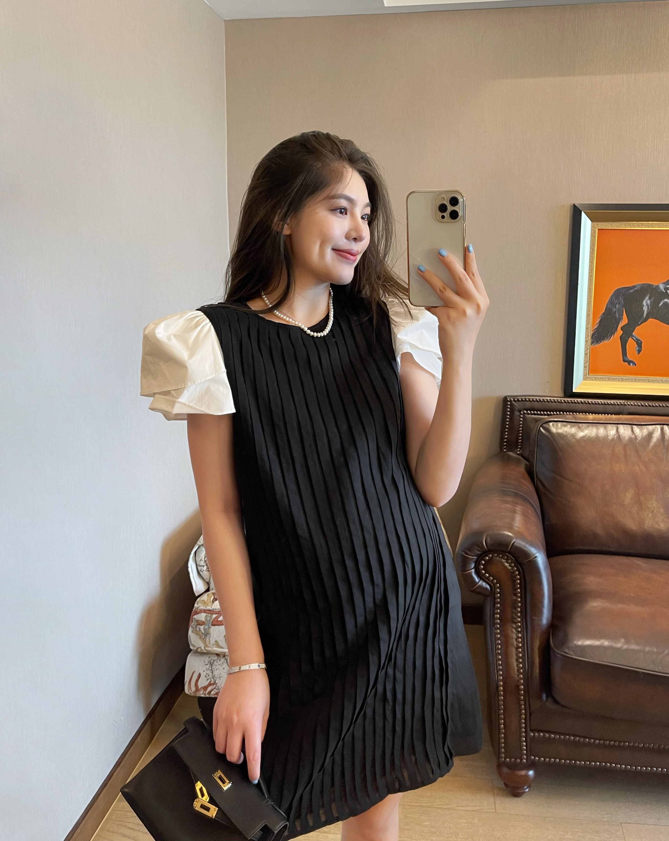 PEIPEI佩佩孕妇装小飞袖高定