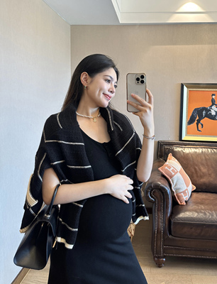 [法式外套+经典内搭长裙]秋冬