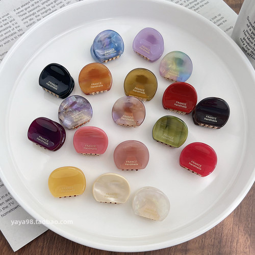 韩国FRANCE小熊耳朵刘海发夹抓夹