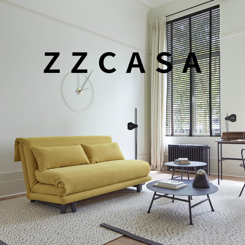 Ligne roset 写意空间款式定制现代轻奢样板房双人多功能皮沙发床