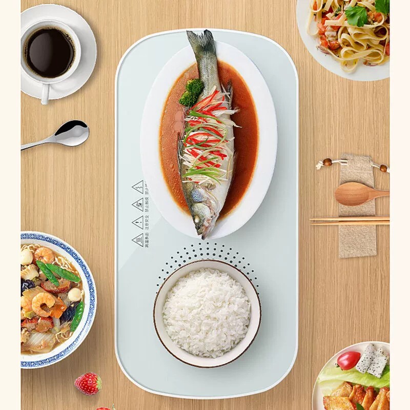 暖菜板加热饭菜器多功能保温板家用热菜板电恒温餐桌垫食物加热