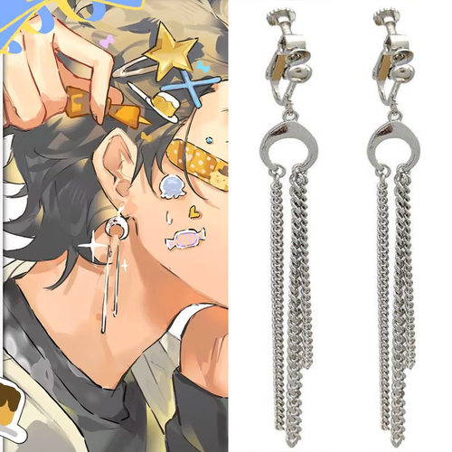 假面骑士周边耳夹加布GAVV布拉姆Vram拉奇亚cos印象流苏耳钩耳圈