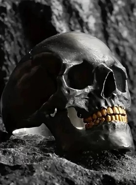 复古骷髅戒指男欧美夸张小众暗黑系朋克风潮流高级感独特指环个性