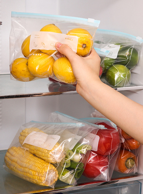 Reusable Zip Lock Slider Bag,Resealable Slider Closure,Food