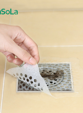 Toilet/Washing Room Floor Disposable Hair Strainer/FilterNet