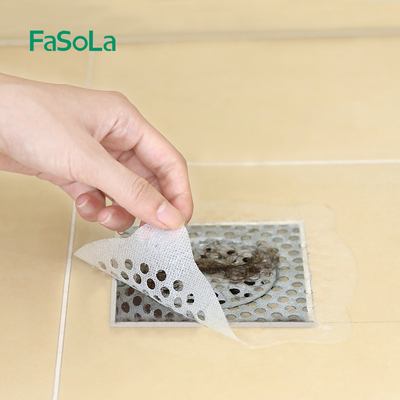 Toilet/Washing Room Floor Disposable Hair Strainer/FilterNet