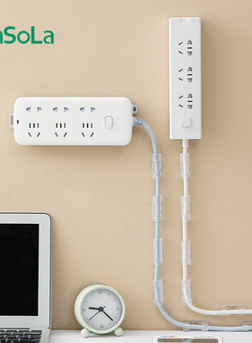 Power/Data Cable Sorting Holder/Wall Hook/Strap