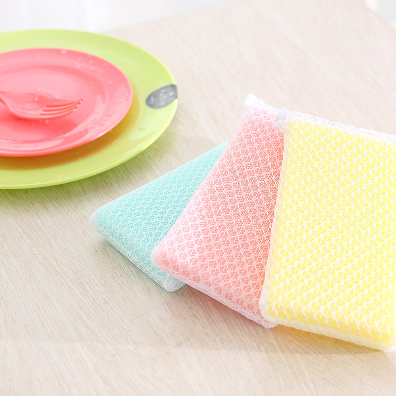 fasola 魔力海绵擦百洁布 刷锅洗碗网纱海绵布厨房清洁去污擦