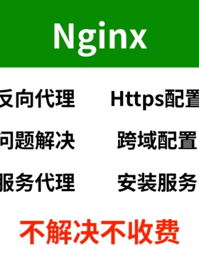 nginx反向代理 https证书配置 跨域问题 安装服务 问题解决