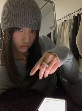 羊毛冷帽包头帽男女街头秋冬