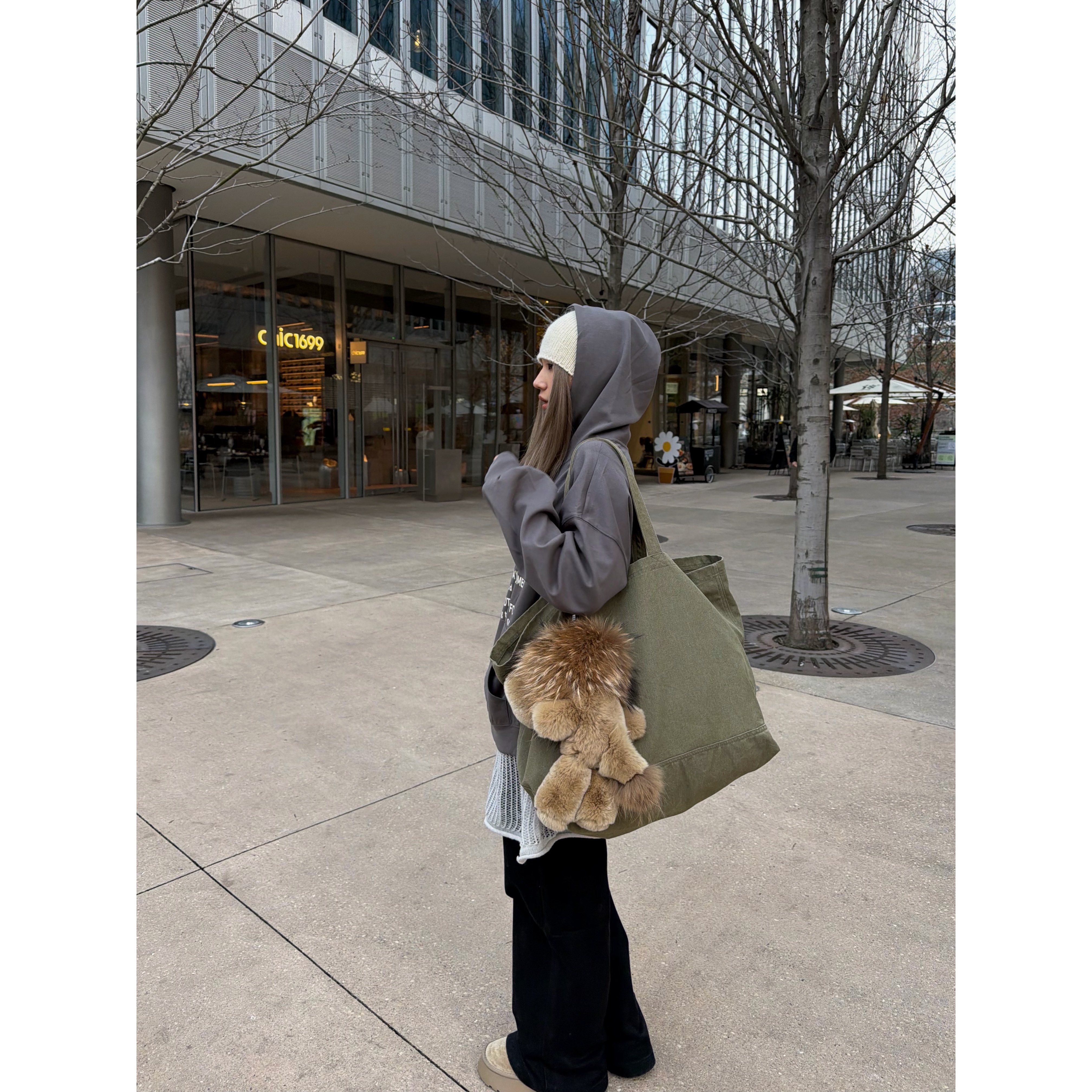 不咸cheese 自制日系做旧军绿色大容量工装敞口帆布袋托特包,箱包皮具/热销女包/男包,时尚帆布包,淘宝优惠券,粉丝福利购,淘宝优惠卷