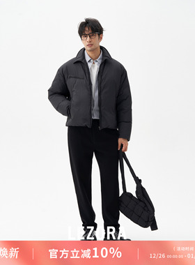 LEZORA Detroit底特律鹅绒夹克！超轻蓬松90白鹅绒短款羽绒服男