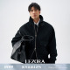 LEZORA厚款 美丽奴羊毛A2 Steady圈圈羊毛蓬松秋冬翻领飞行夹克男