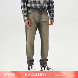 vintage脏灰13.8oz赤耳丹宁直筒牛仔 废土回到未来 限时特价