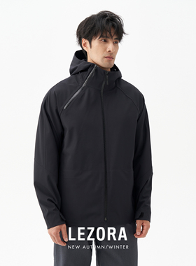 GRAY SUMMIT含膜 3L羊毛！全压胶steady防水透湿羊毛冲锋衣夹克男