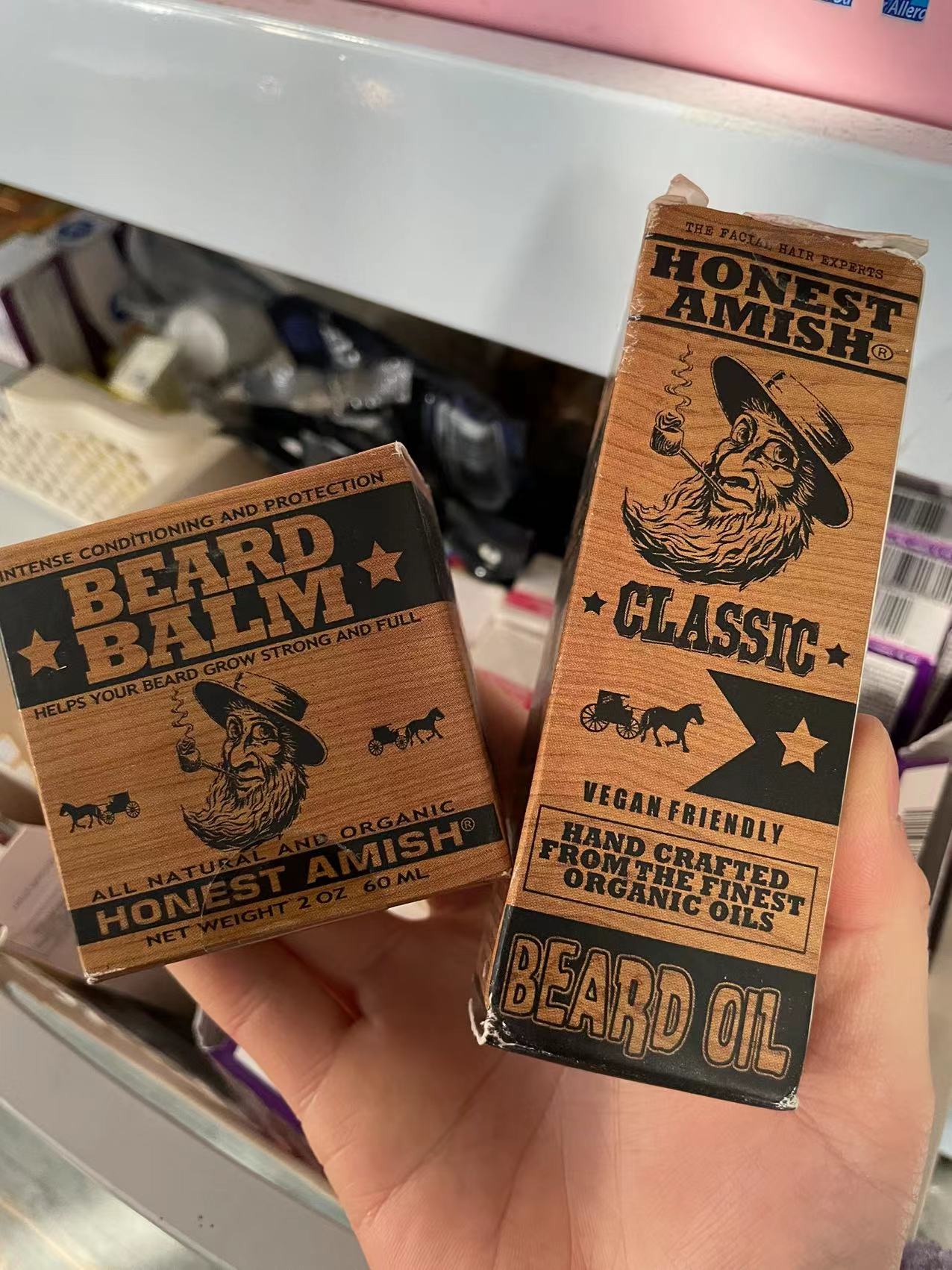 美国正品 Honest Amish Classic Beard Oil 2oz
