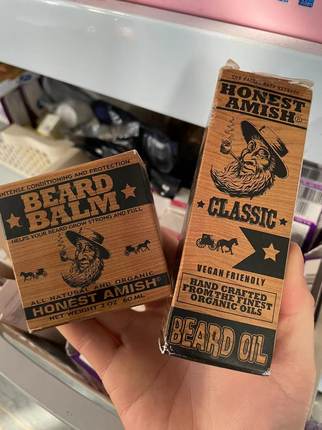 美国正品 Honest Amish Classic Beard Oil 2oz