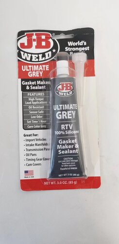 现货J-B Weld 32327 Adhesive Sealant,3 oz.,Tube,Gray