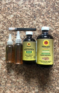 现货秒发Tropic Isle Living Jamaican Black Castor Oil Glass