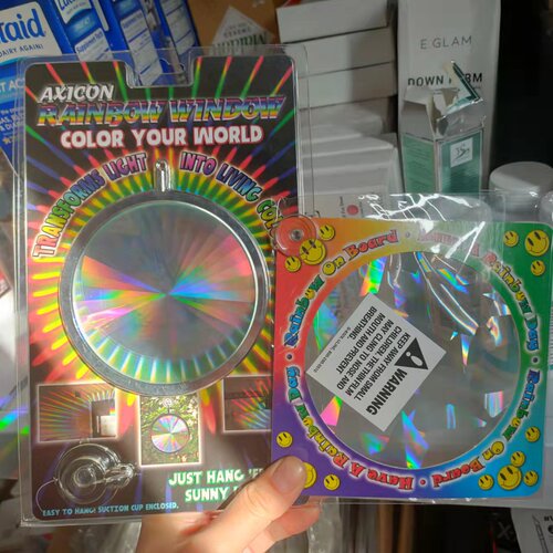 苏州现货Rainbow Symphony Axicon Window SunCatcher