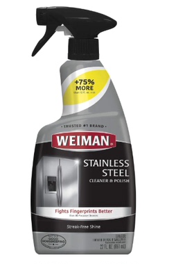 Weiman Stainless Steel Cleaner & Polish 22 fl oz 代购