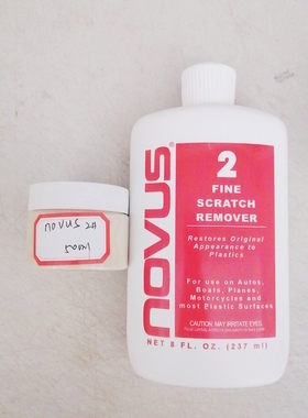 现货NOVUS 2 Plastic Fine Scratch Remover - 8 oz.