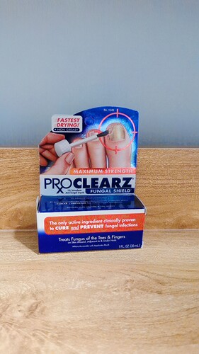 现货 美版Proclearz Fungal Shield抗真菌刷涂式灰甲修复30ml