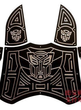 加厚铝合金 山叶巧格JOG100福喜花嫁改装配件 机车脚踏板脚垫