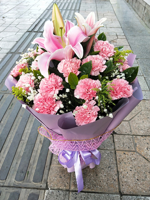生日祝寿康乃馨河北张家口花店送花尚义县蔚县阳原县同城鲜花速递