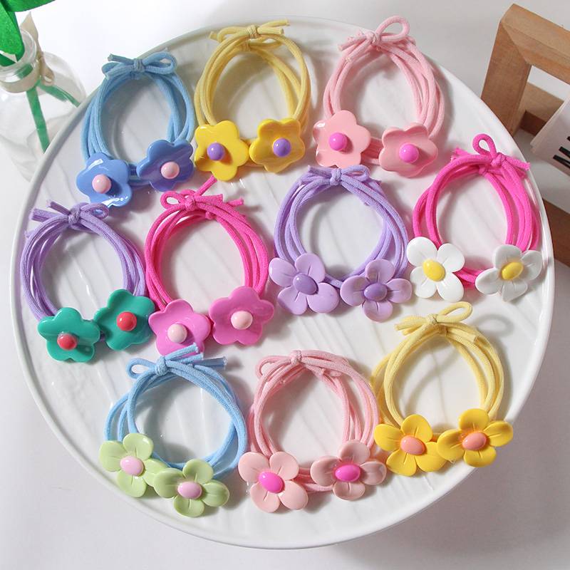 儿童发圈不伤发高弹力扎马尾