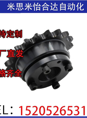 免键链轮BLFSP40B LFSP40B17 18 19 20-15 16 17 18 20 22 25-A B