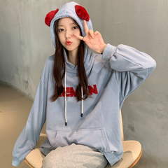 Real photo of women's loose loose loose Korean lazy style jacket