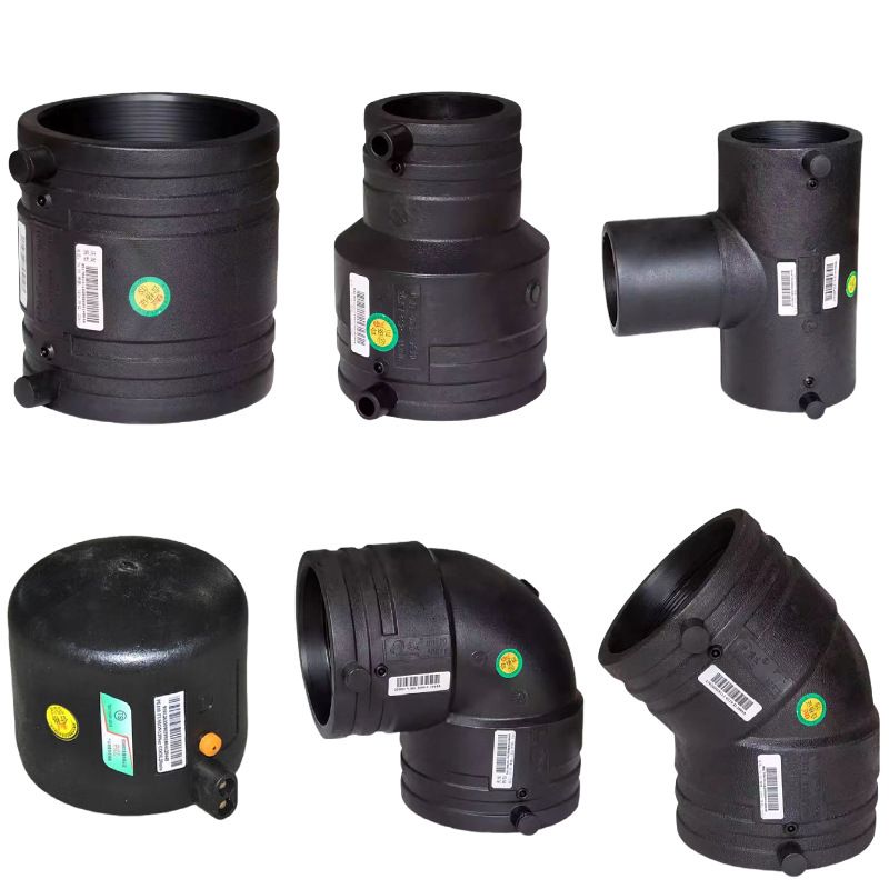 PE燃气天然气pe100电熔管件配件