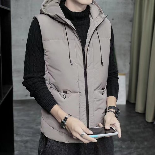 羽绒棉服马甲秋冬季男士外套