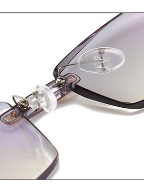 新款无框老花镜 无框切边时尚老花镜 防蓝光老花镜厂家802801