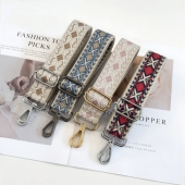 包包带子单肩斜挎包带单买百搭可调节宽肩带帆布替换带配件加长带