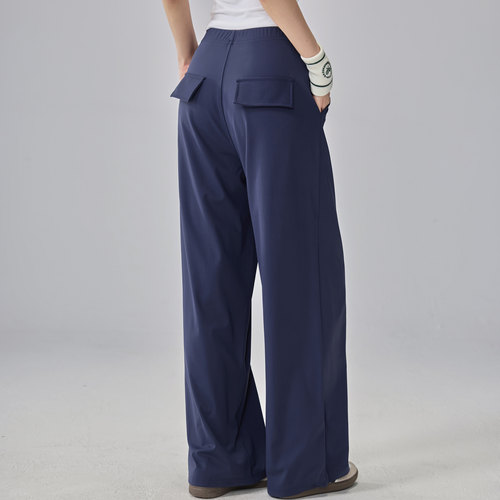 直筒修饰腿型运动长裤女健身可穿