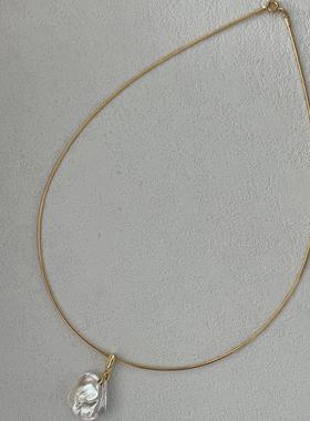 轻奢天然高级感小众设计项链