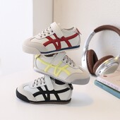 儿童阿甘鞋 百搭男童休闲板鞋 低帮女童运动鞋 德训鞋 子 韩版 春夏新款