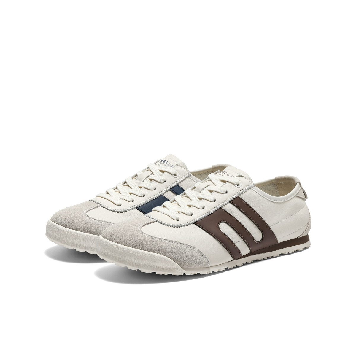 专柜正品百丽2026夏季时尚撞色休闲德训鞋男复古运动板鞋9BW01BM6,流行男鞋,德训鞋,淘宝优惠券,粉丝福利购,淘宝优惠卷