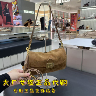 专柜正品 复古小方包腋下包单肩斜挎背提包X8391AX6 思加图2026春季