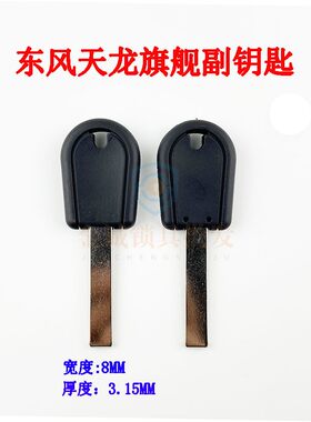 东风天龙旗舰副钥匙胚