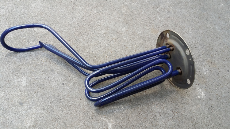 法罗力电热管3000w搪瓷蓝晶双组