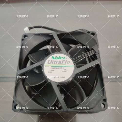全新原装 NIDEC 8CM 12v 0.36a 8025 T80T12MS1A7-57 散热风扇