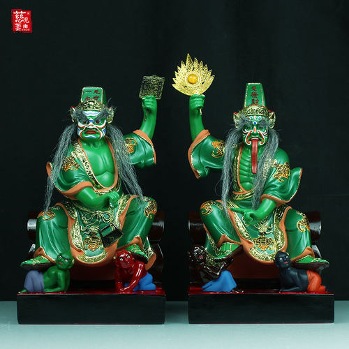 2025年大二爷伯七爷八爷马来西亚金身阴神乩童神明黑白无常神像